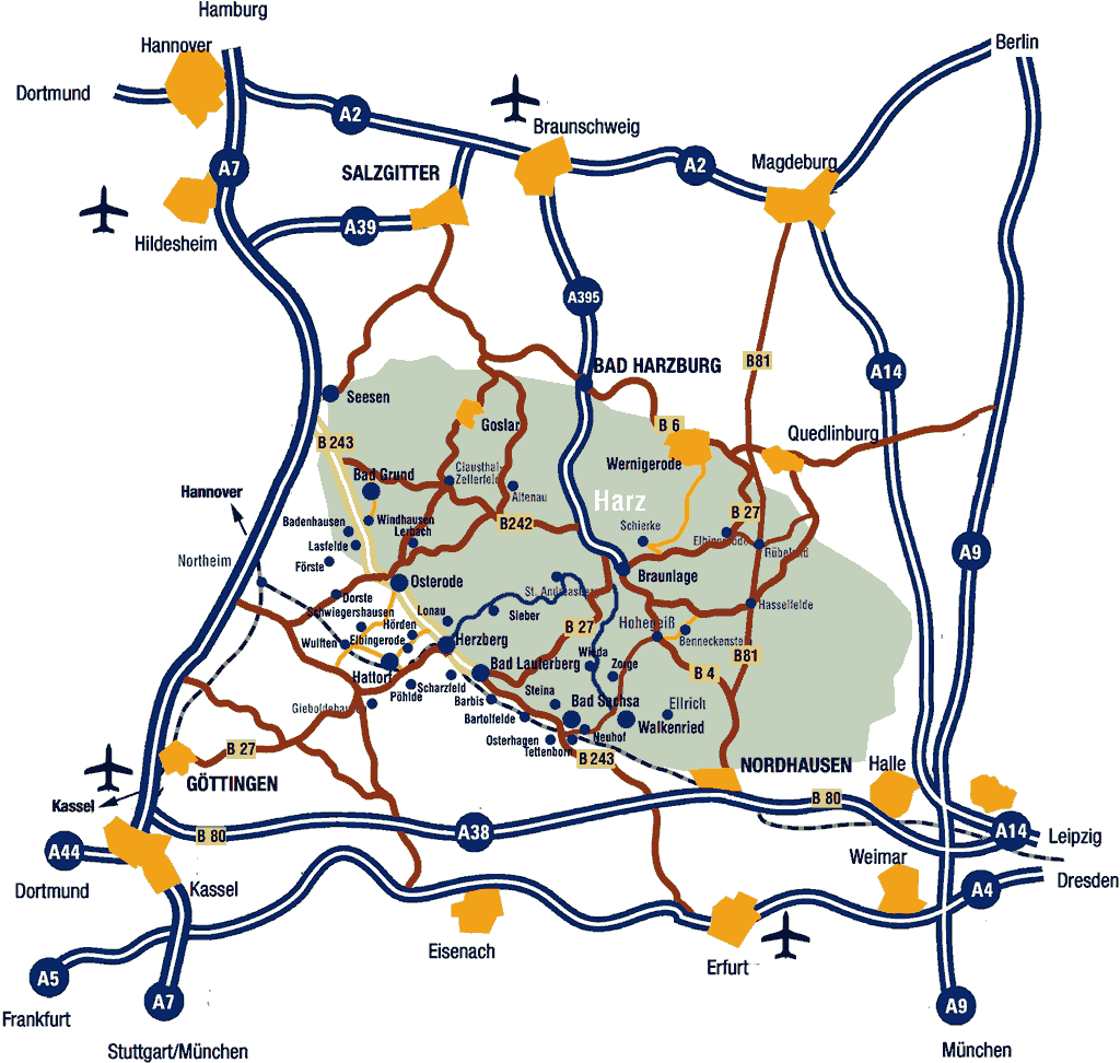 harzkarte