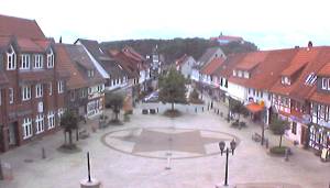 Webcam Aufnahme der Herzberger Fußgängerzone
